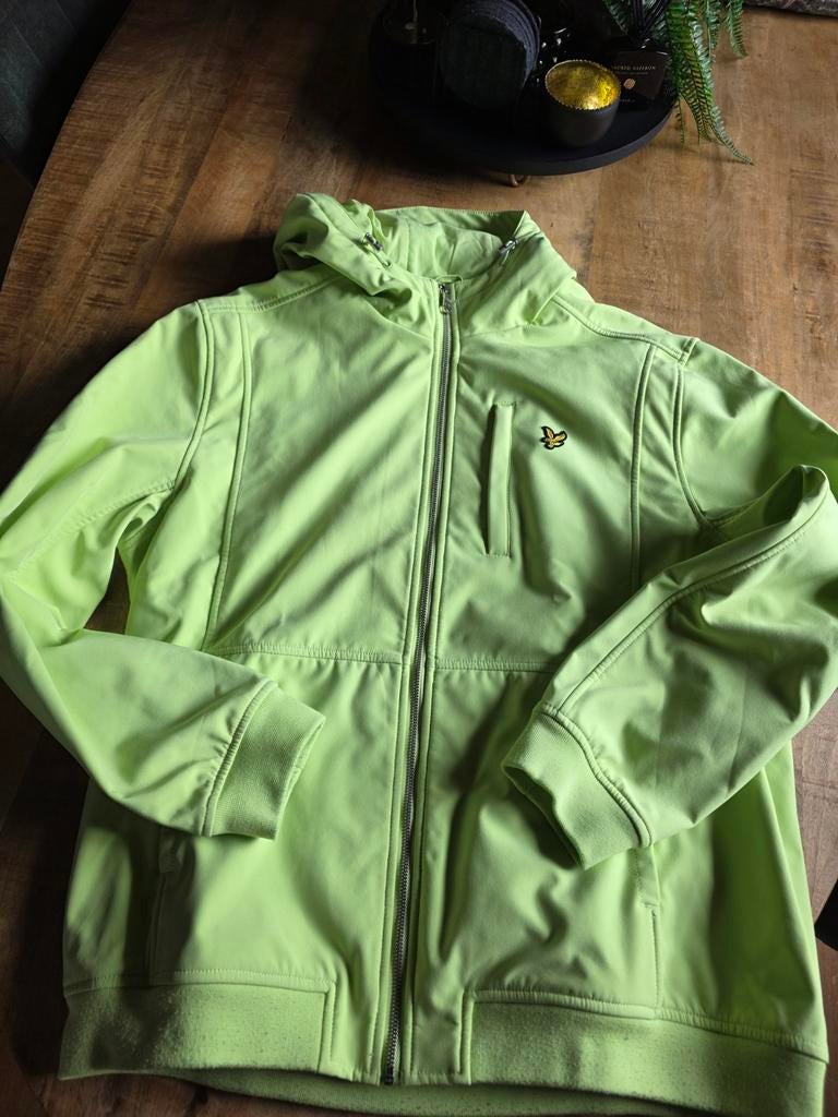 Lyle & Scott Softshell jas XXL geel, Ophalen of Verzenden, Zo goed als nieuw, Overige maten, Geel