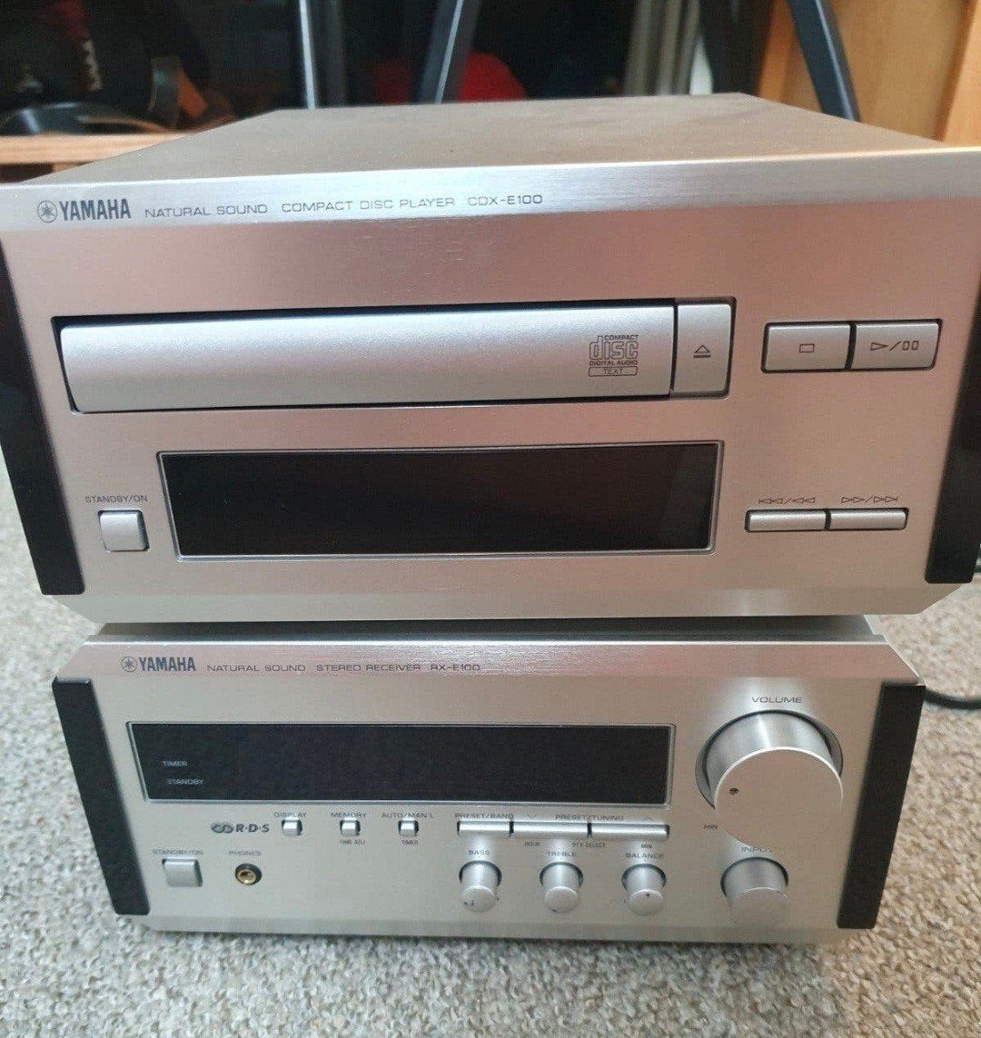 Yamaha Natural Sound Stereo Receiver RX-E100 & CDX-E100, Ophalen
