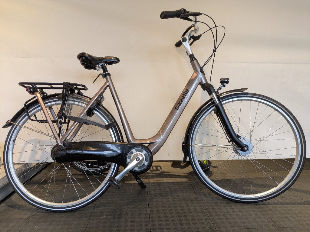 28 inch Gazelle Orange C7+ met 7 versnellingen en vering., Ophalen, Gazelle, -, -
