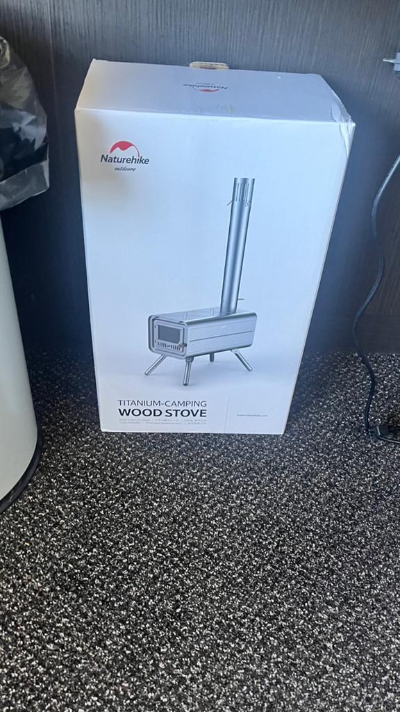 naturehike woodstove titanium, Ophalen of Verzenden, Zo goed als nieuw