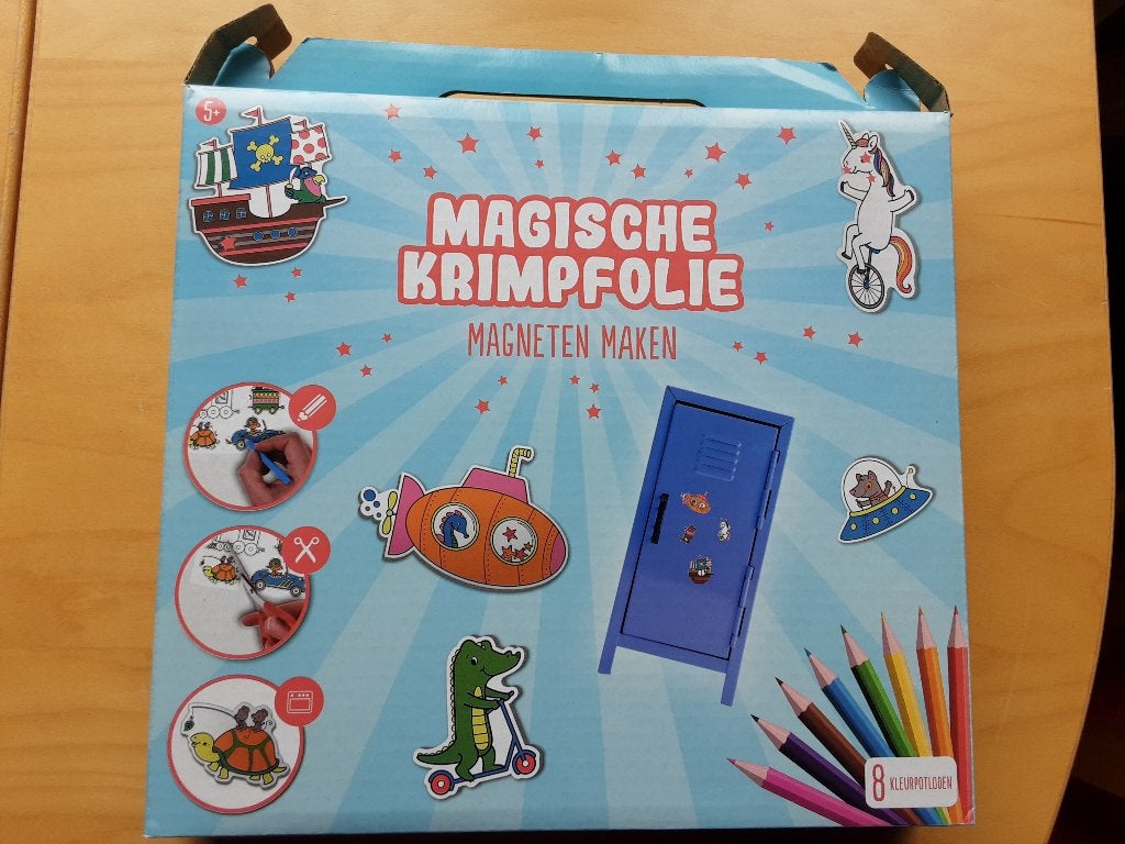 Magnetische krimpfolie - Magneten maken - NIEUW EN COMPLEET, Kinderen en Baby's, Speelgoed | Educatief en Creatief, Ophalen of Verzenden
