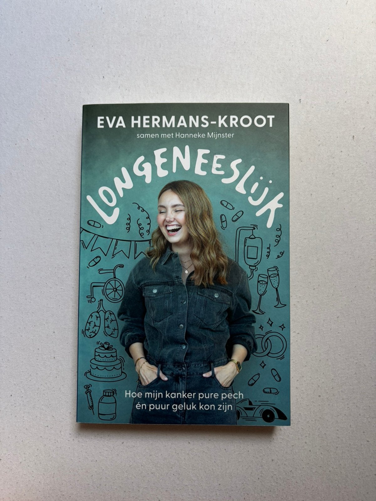 Eva Hermans-Kroot - Longeneeslijk, Ophalen of Verzenden, Zo goed als nieuw, Eva Hermans-Kroot; Hanneke Mijnster