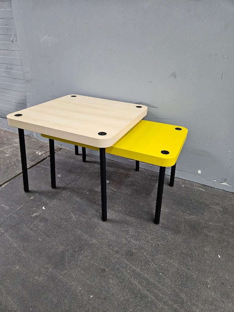 Salontafels 2 stuks, Ophalen, Overige materialen, 50 tot 100 cm, 50 tot 100 cm