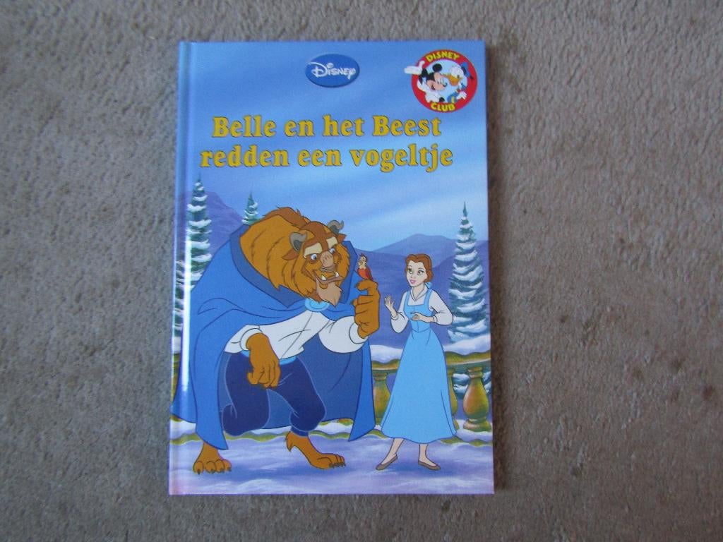 Boek met cd: Belle en het Beest redden een vogeltje, Ophalen of Verzenden, Gelezen, Disney, Fictie algemeen