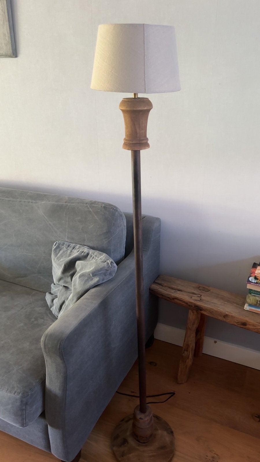 Hoge staande lamp, Ophalen, Gebruikt, Landelijk modern, Minder dan 100 cm