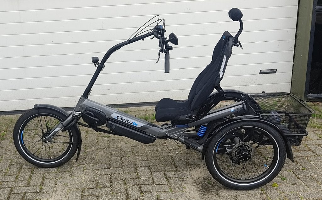 HP Velotechik Delta tx demomodel, Fietsen en Brommers, Fietsen | Ligfietsen, Nieuw, Bovenstuur, Schijfrem, Ophalen