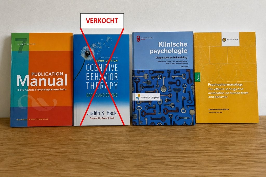 13 Psychologie studieboeken UU bachelor, Simon, APA Klinisch, Gelezen, Diverse auteurs, Ophalen of Verzenden, WO