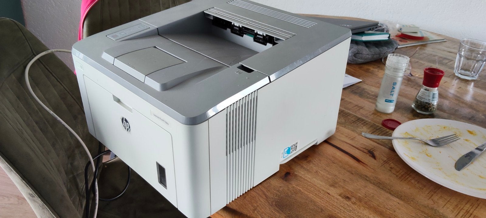 HP LaserJet Pro M118dw Laserprinter - Zo goed als nieuw, Computers en Software, Printers, Ophalen, Zwart-en-wit printen, Printer