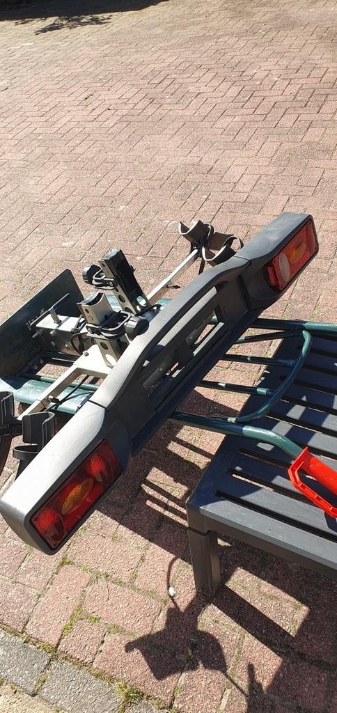 Z.G.A.N. Twinny Load fietsendrager voor 2 fietsen, Ophalen of Verzenden, 2 fietsen, Zo goed als nieuw, Trekhaakdrager