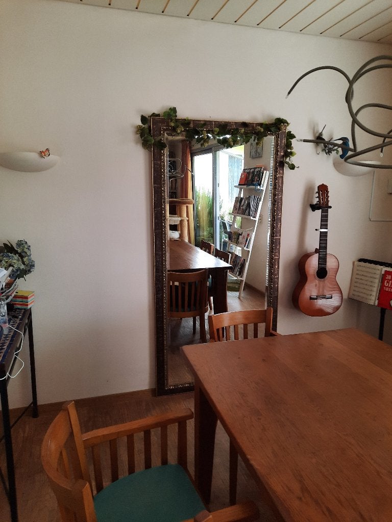 Grote staande spiegel, Huis en Inrichting, Woonaccessoires | Spiegels, Ophalen, Gebruikt, 75 tot 100 cm, 150 tot 200 cm