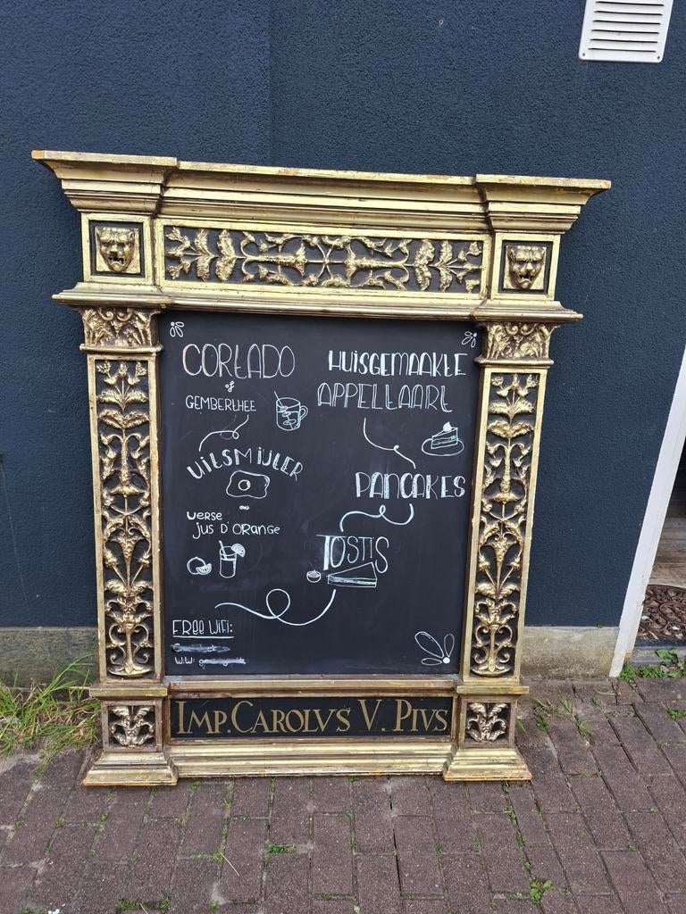 Schitterend mooie groot schrijfbord voor bv Horeca, Ophalen
