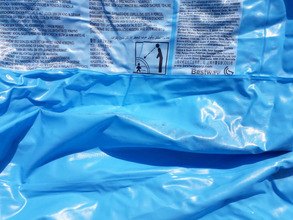 Zwembad opblaasbaar met afdekhoes, Tuin en Terras, Ophalen, Minder dan 80 cm, Opblaaszwembad, 200 tot 400 cm