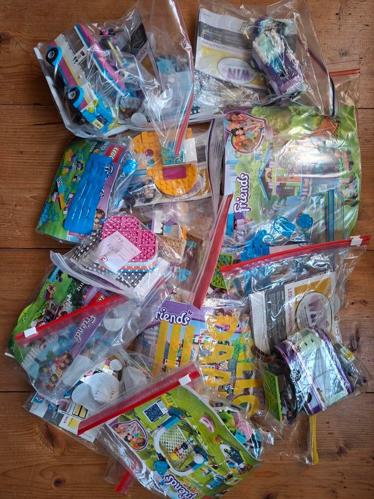 Partij met 12 sets Lego Friends, Ophalen of Verzenden, Zo goed als nieuw, Complete set, Lego