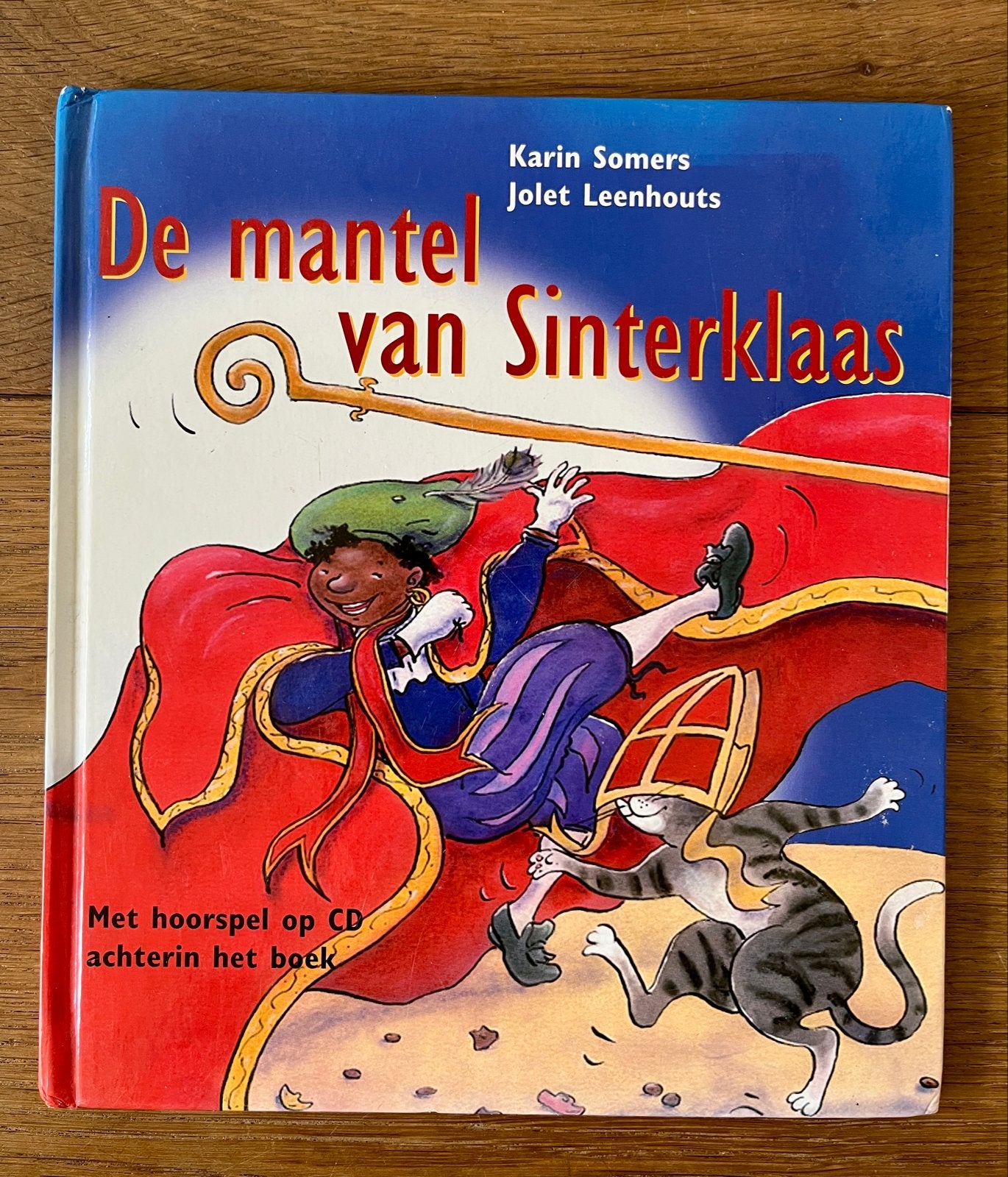 De mantel van Sinterklaas - Boekje (zonder CD), Ophalen of Verzenden, Gelezen, Fictie algemeen