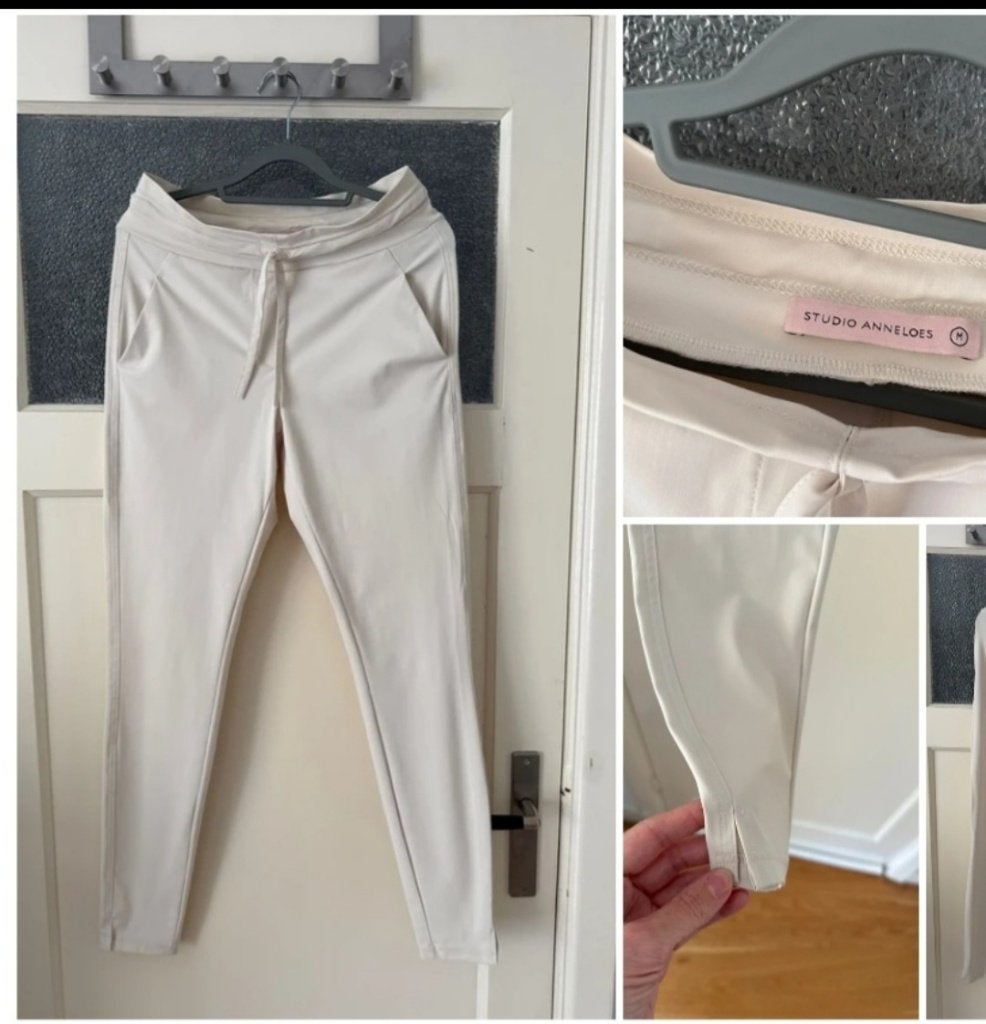 Studio Anneloes broek mt M, Kleding | Dames, Maat 38/40 (M), Studio Anneloes, Beige, Ophalen of Verzenden