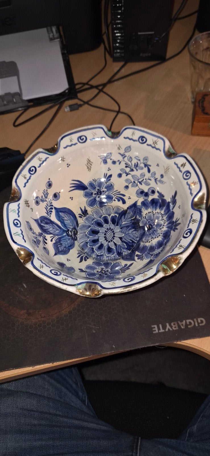 Vintage Delftsblauw Kom Nr. 28, Made in Holland, circa 1950, Ophalen of Verzenden