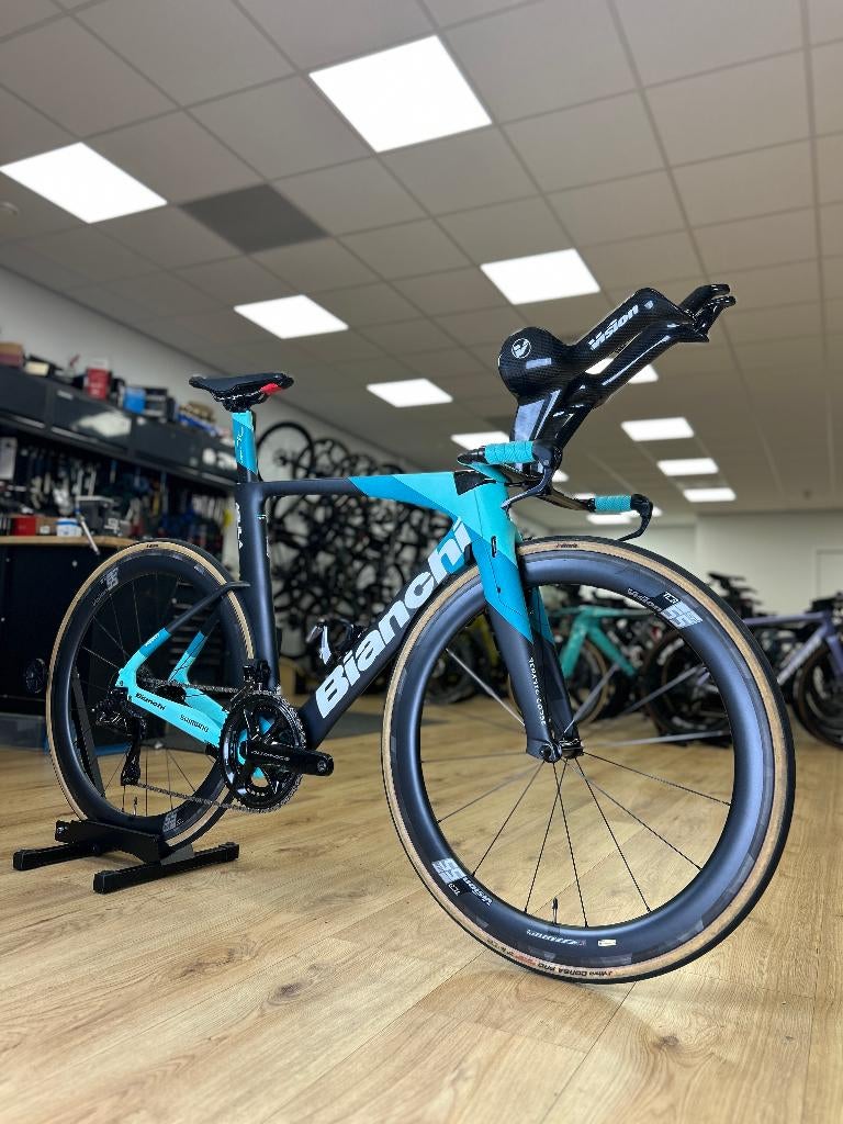 Bianchi Aquila CV Di2 Carbon Racefiets, Ophalen, Zo goed als nieuw, Overige typen