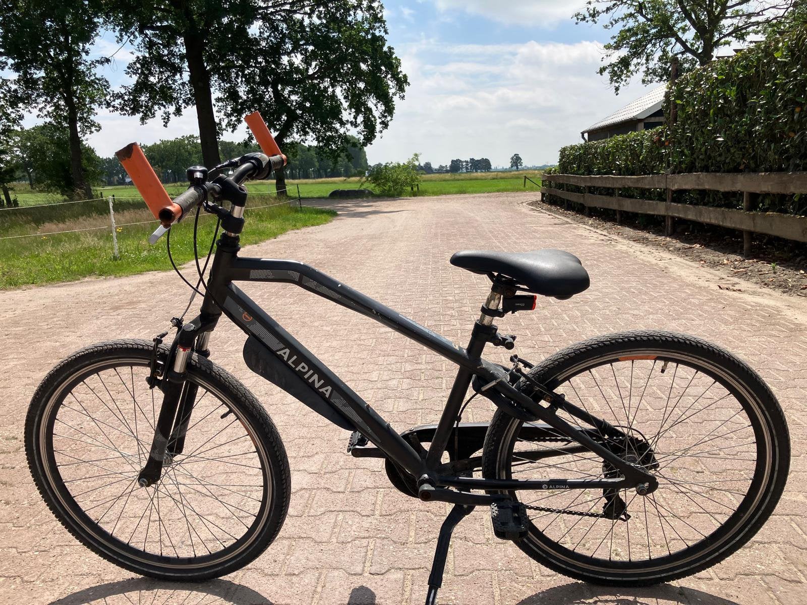 Alpina 26 inch jongensfiets, Ophalen, Gebruikt, Staal, 24 inch of meer