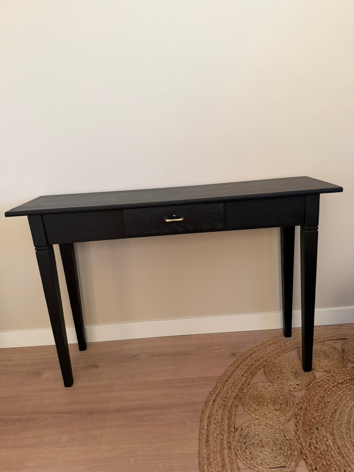 Dressoirtafel zwart 120 cm, Huis en Inrichting, Ophalen, Gebruikt, 100 tot 150 cm, 25 tot 50 cm