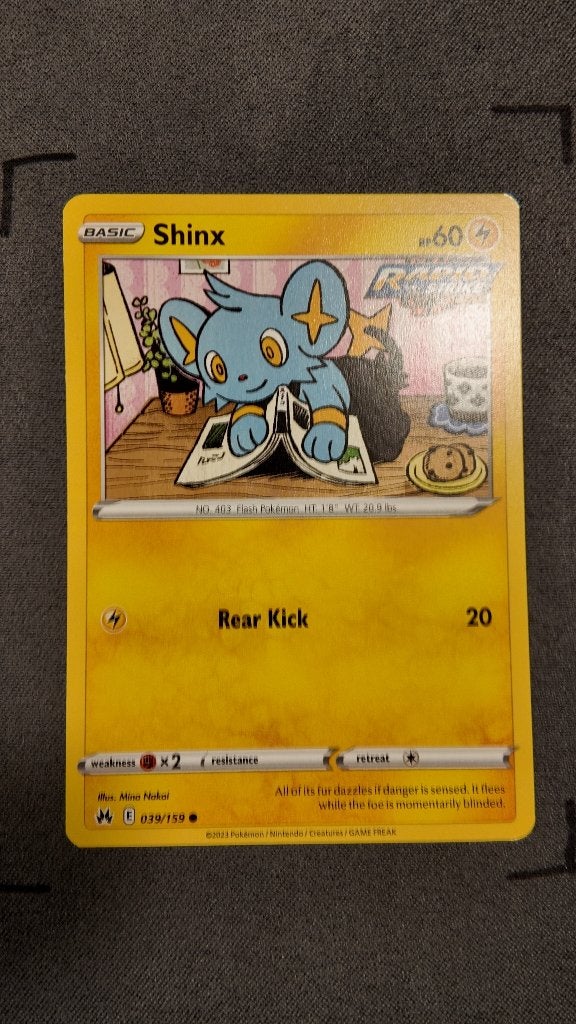 Shinx 39 Crown Zenith | Pokemon kaart, Ophalen, Zo goed als nieuw, Losse kaart