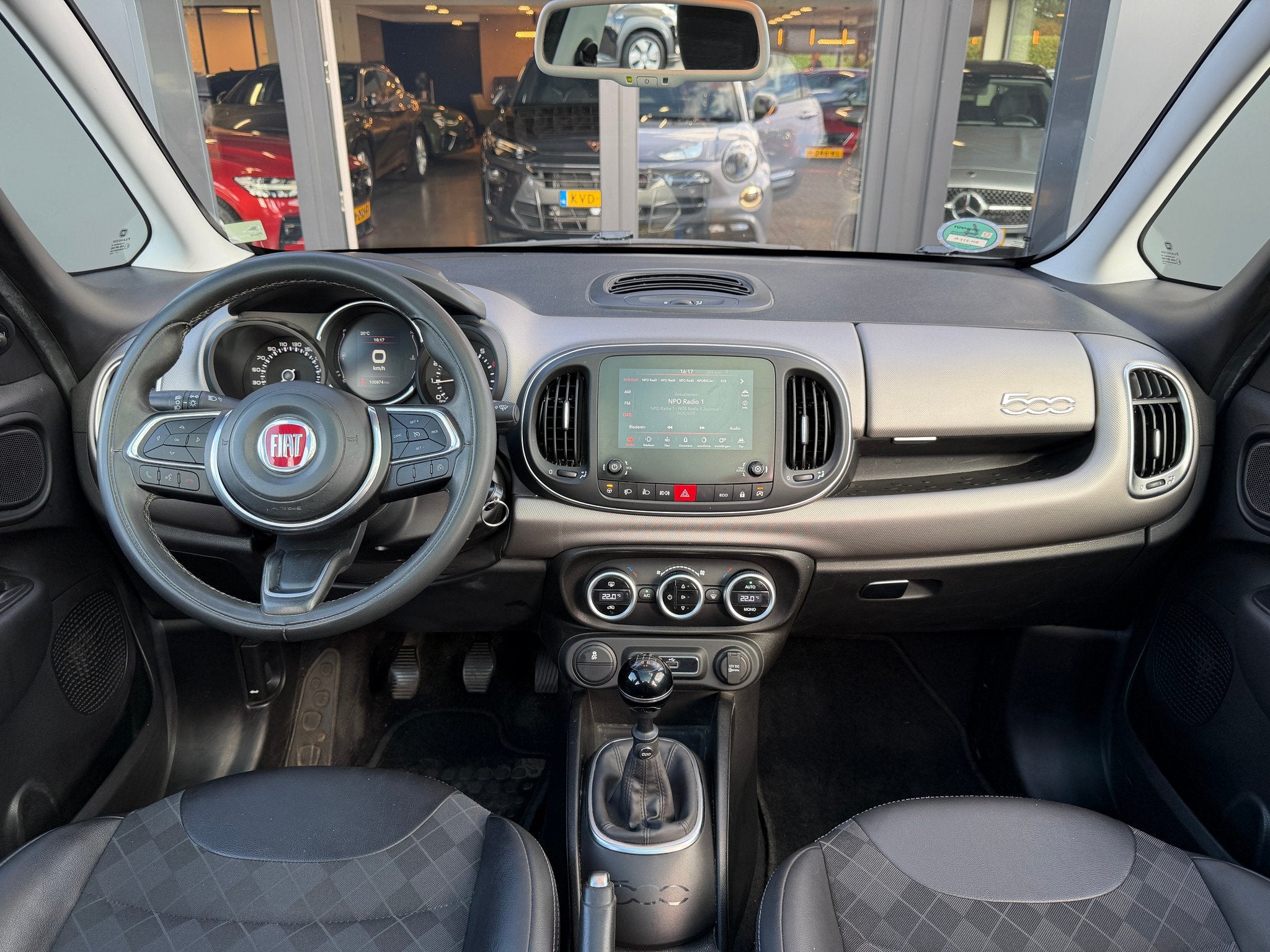 Fiat 500L Living TwinAir Turbo 105 Lounge | Pano (bj 2018), 21 km/l, Verwarmde buitenspiegels, Gebruikt, Euro 6