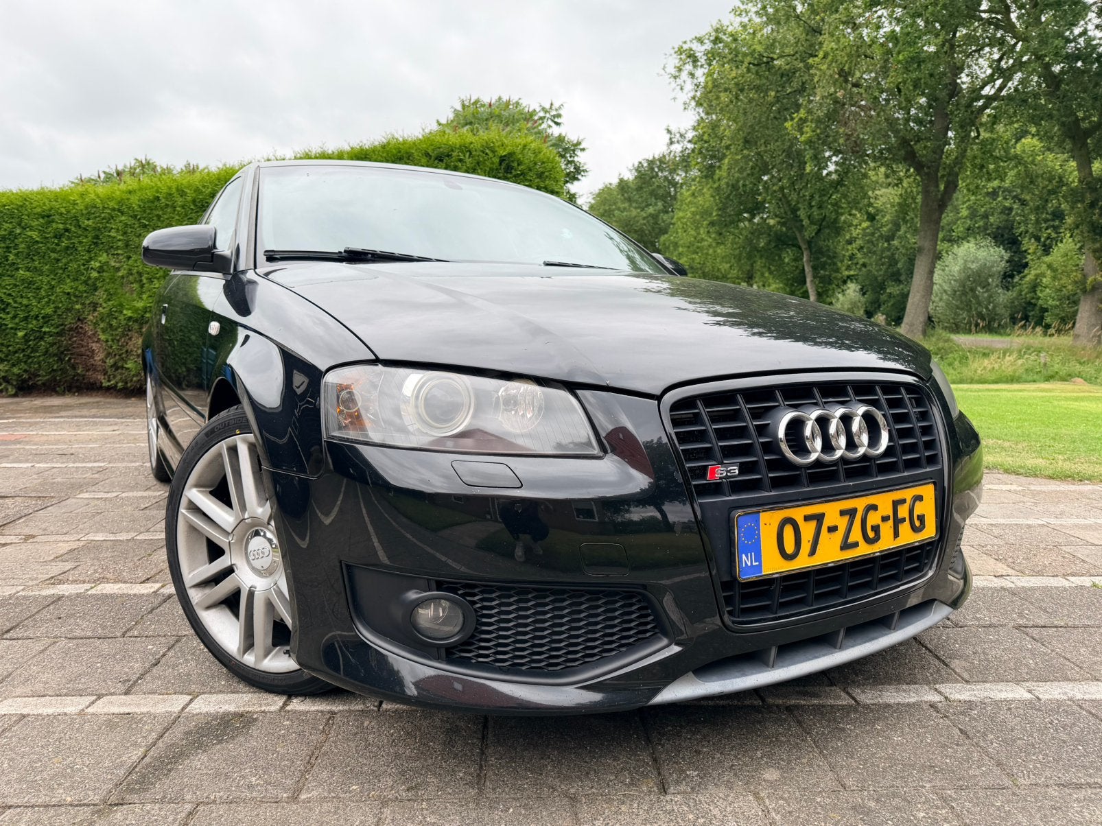 Audi S3 2.0 Tfsi 265PK 3D Quattro 2007 Zwart, Auto's, Audi, Bedrijf, S3, 4x4, ABS, Airbags, Airconditioning, Automatische klimaatregeling