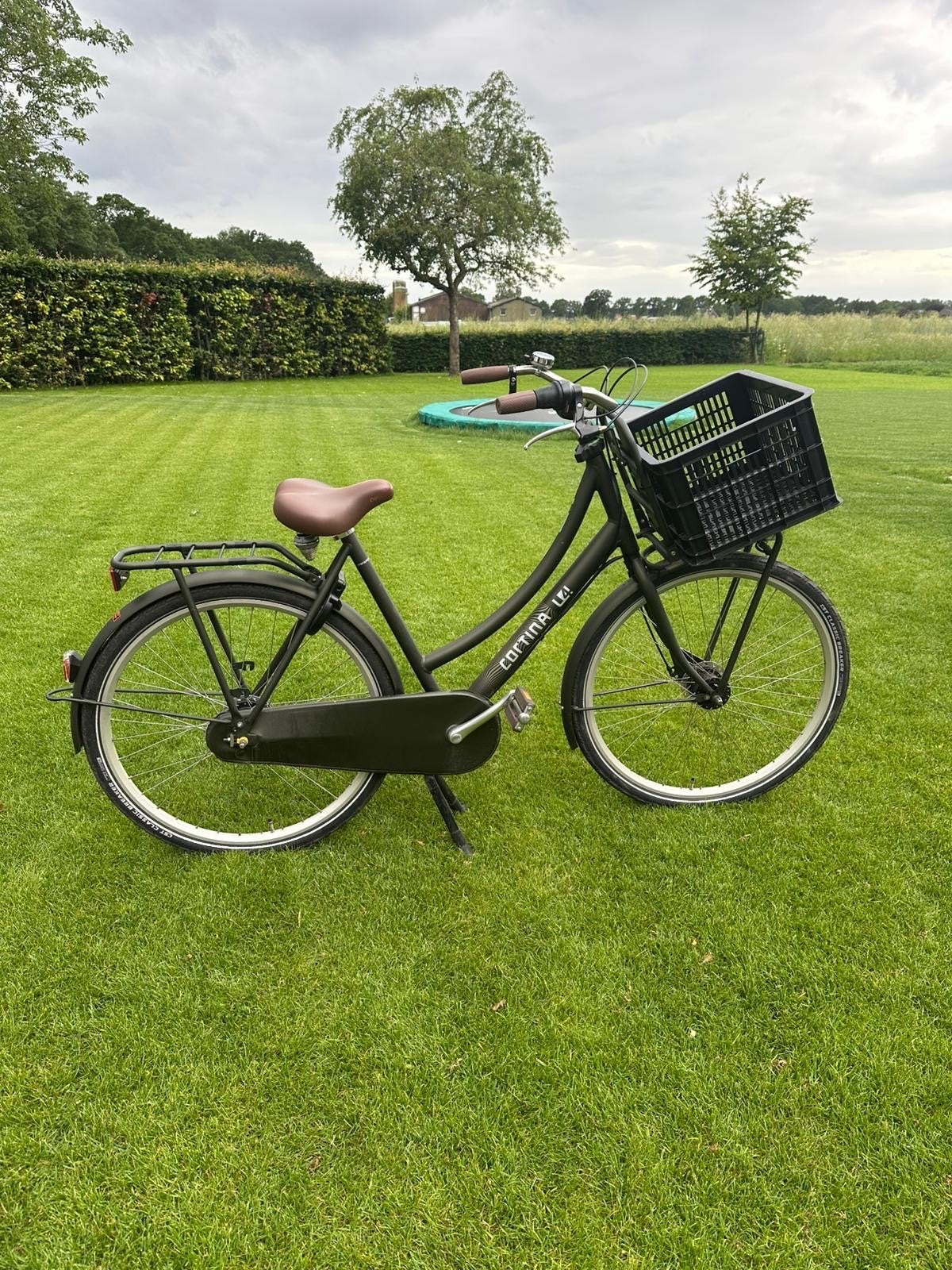 Cortina U4 Transportfiets - Naafdynamo & 7 Versnellingen, 53 tot 56 cm, Velgrem, Versnellingen, Zo goed als nieuw