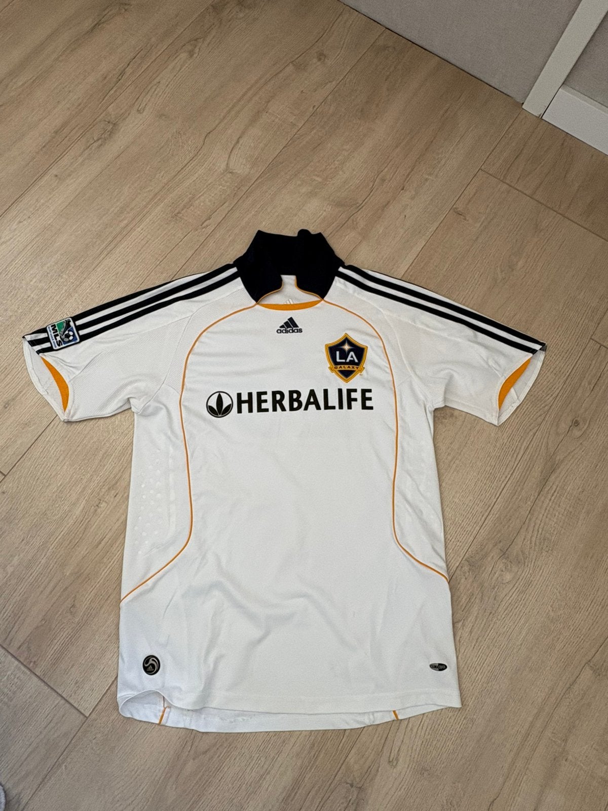 LA Galaxy Beckham #23 Shirt 2007/2008 Adidas XL, Maat XL, Ophalen of Verzenden, Zo goed als nieuw, Shirt