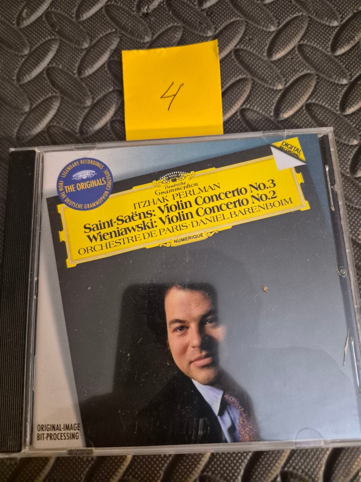 Saint-Saëns & Wieniawski Vioolconcerten - Itzhak Perlman, Soloconcert, Saint-Saëns, Ophalen of Verzenden, Zo goed als nieuw