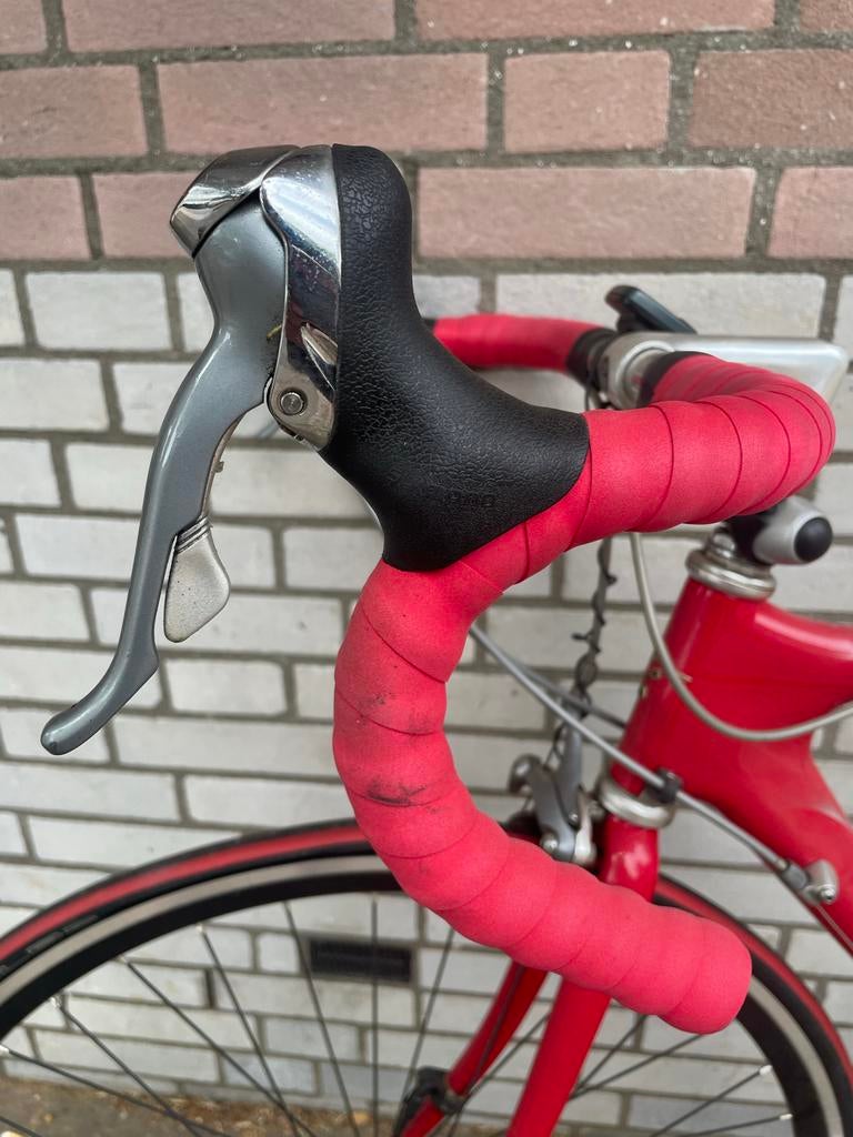 Concorde racefiets - Rood, 28 inch, Carbon, Fietsen en Brommers, Fietsen | Racefietsen, 28 inch, Gebruikt, Carbon, 10 tot 15 versnellingen