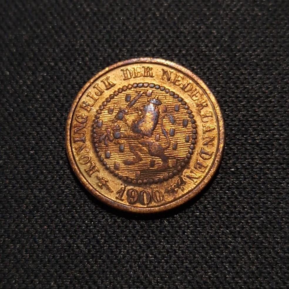 1/2 cent 1900, Verzenden, Koningin Wilhelmina, Losse munt