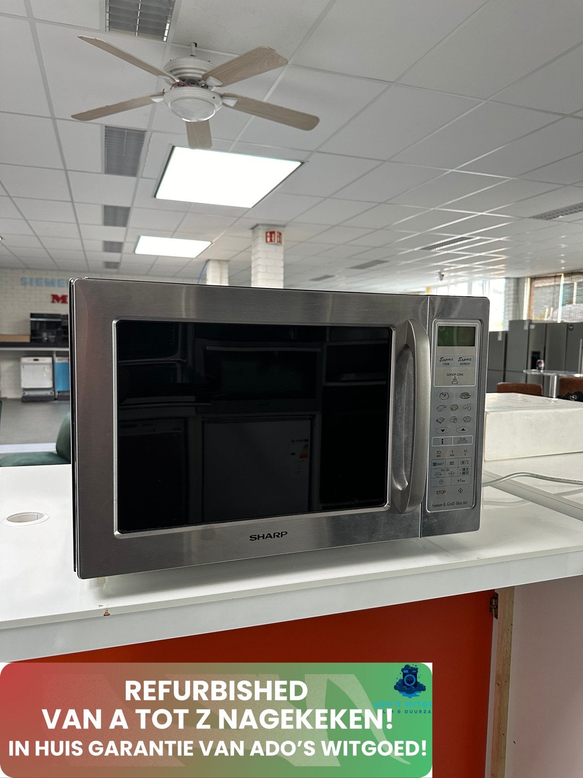 SHARP COMBI-MAGNETRON VRIJSTAAND 40L, Combimagnetron, SHARP, Info@adoswitgoed.nl, Kamerlingh Onnestraat 8, Wijchen