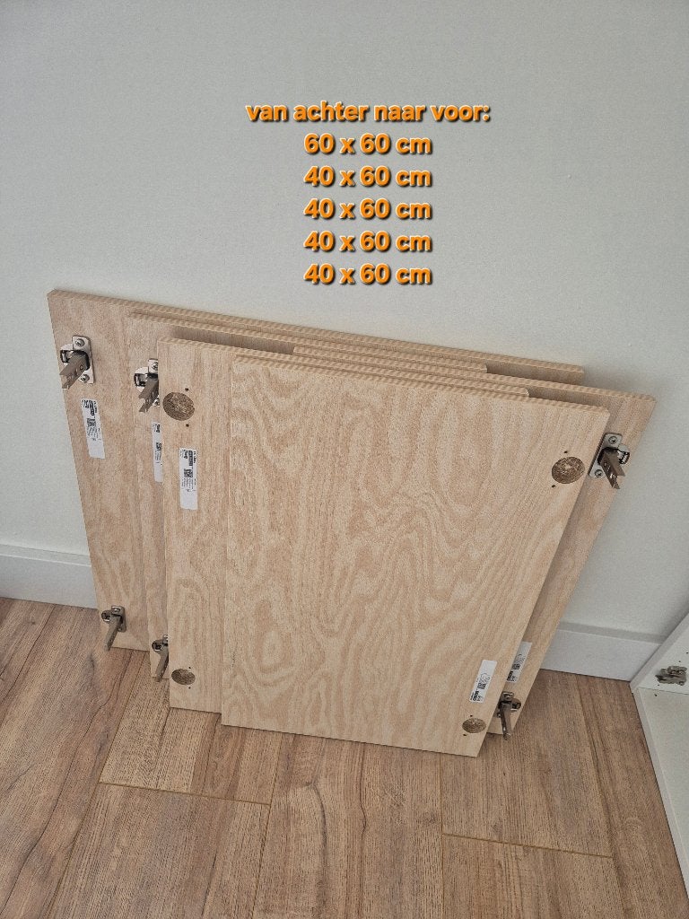 PLATSA basiselementen en KALBÅDEN deuren, Huis en Inrichting, Ophalen, 50 tot 100 cm, Zo goed als nieuw, 150 tot 200 cm