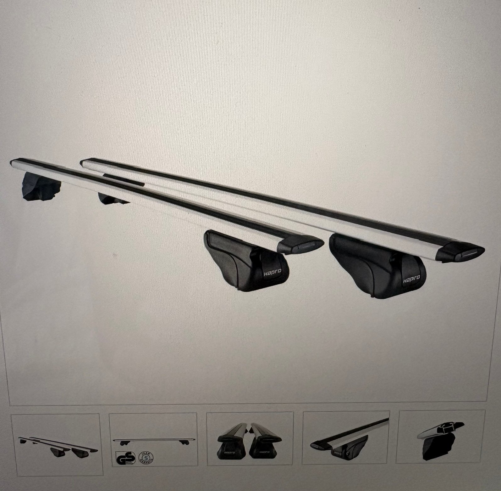 Dakdragers Hapro Cronos Aero 1, Auto diversen, Ophalen, Gebruikt