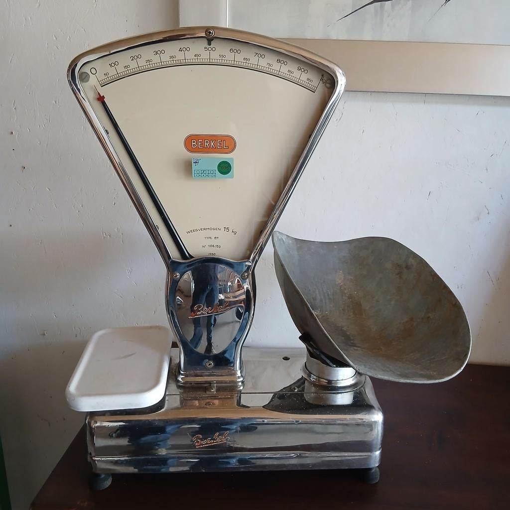 Berkel weegschaal, Witgoed en Apparatuur, Weegschalen, Ophalen, 500 gram of grover, Minder dan 10 kg