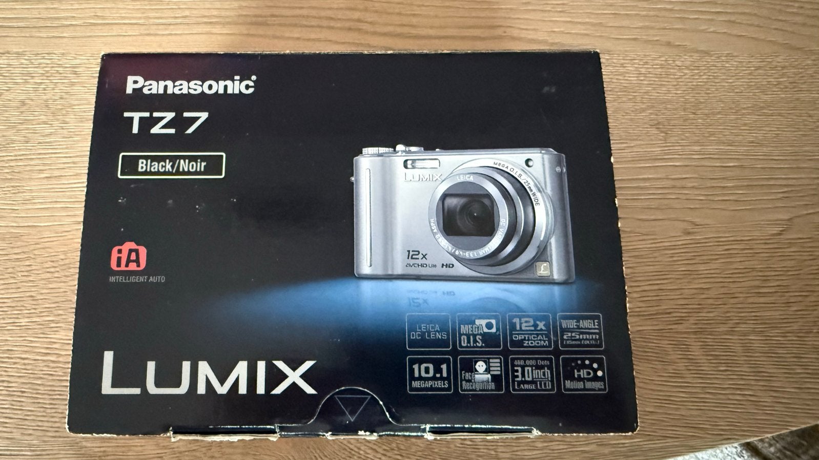 Panasonic Lumix DMC-TZ7 Compactcamera - Zilver, Ingebouwde flitser, Panasonic, Ophalen of Verzenden, Zo goed als nieuw