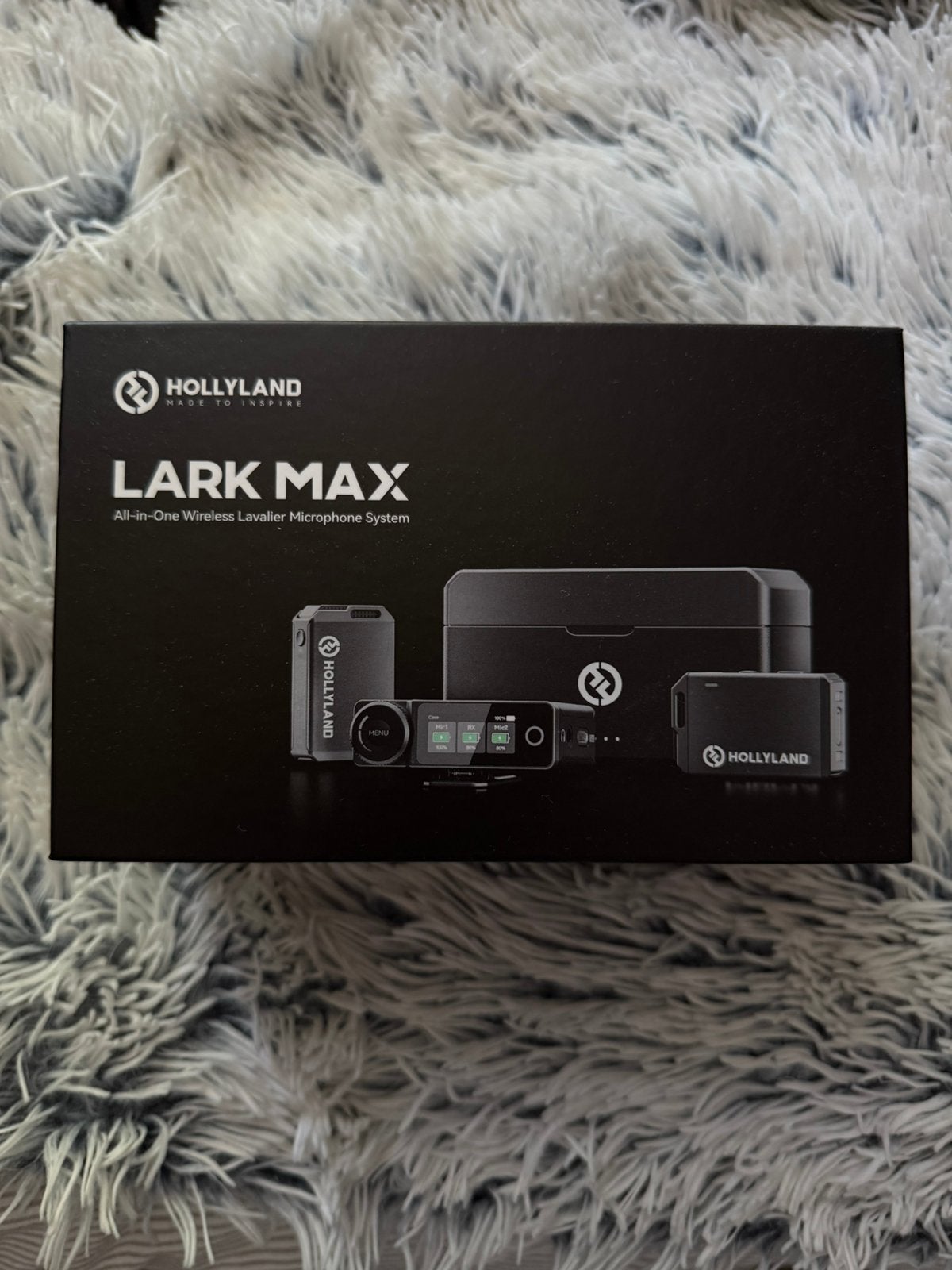 Hollyland Lark MAX Professional Wireless Mic ( good as new ), Ophalen of Verzenden, Zo goed als nieuw, Overige typen