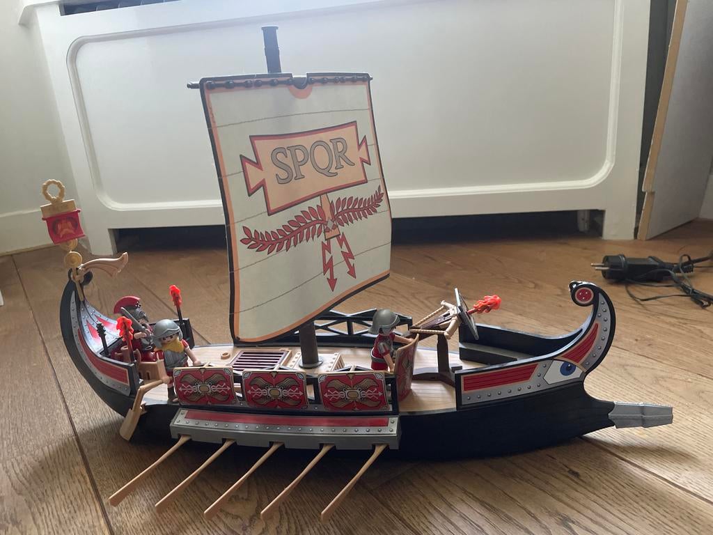 Playmobil Romeinse boot, Ophalen, Gebruikt, Complete set