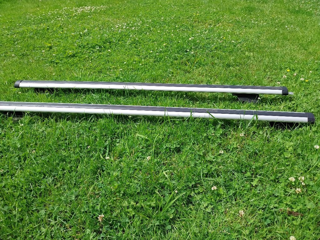 Thule Aero dakdragers 135 cm – voor open dakrails, Ophalen, Gebruikt