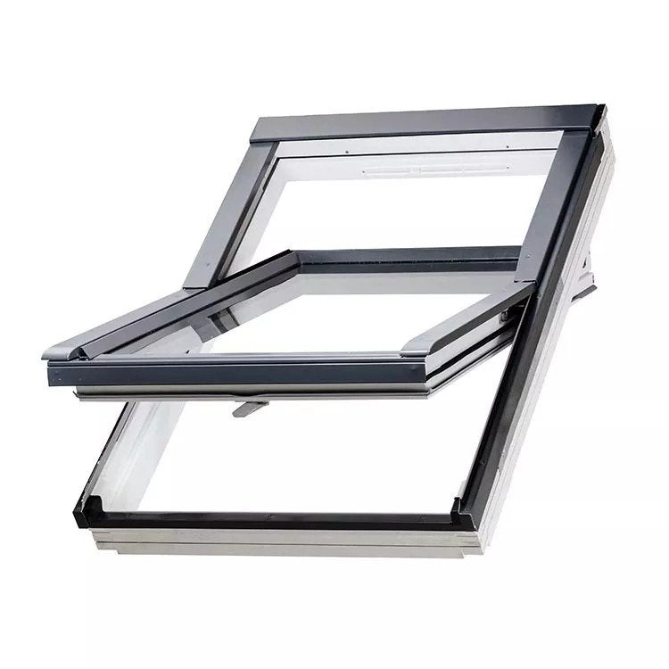Fakro wit Tuimeldakraam onderhoudsarm FTU-V U30 78x98, Ophalen of Verzenden, Nieuw, Minder dan 80 cm, Dakraam