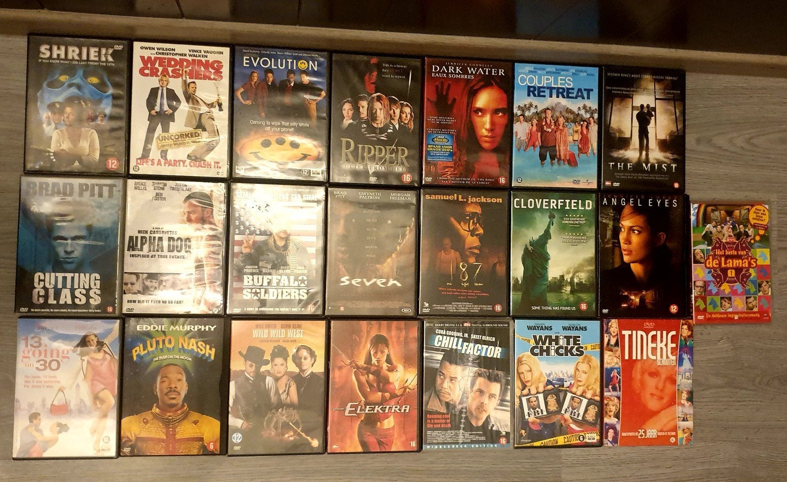Diverse dvd's, Cd's en Dvd's, Alle leeftijden, Ophalen, Gebruikt, Inclusief doosje