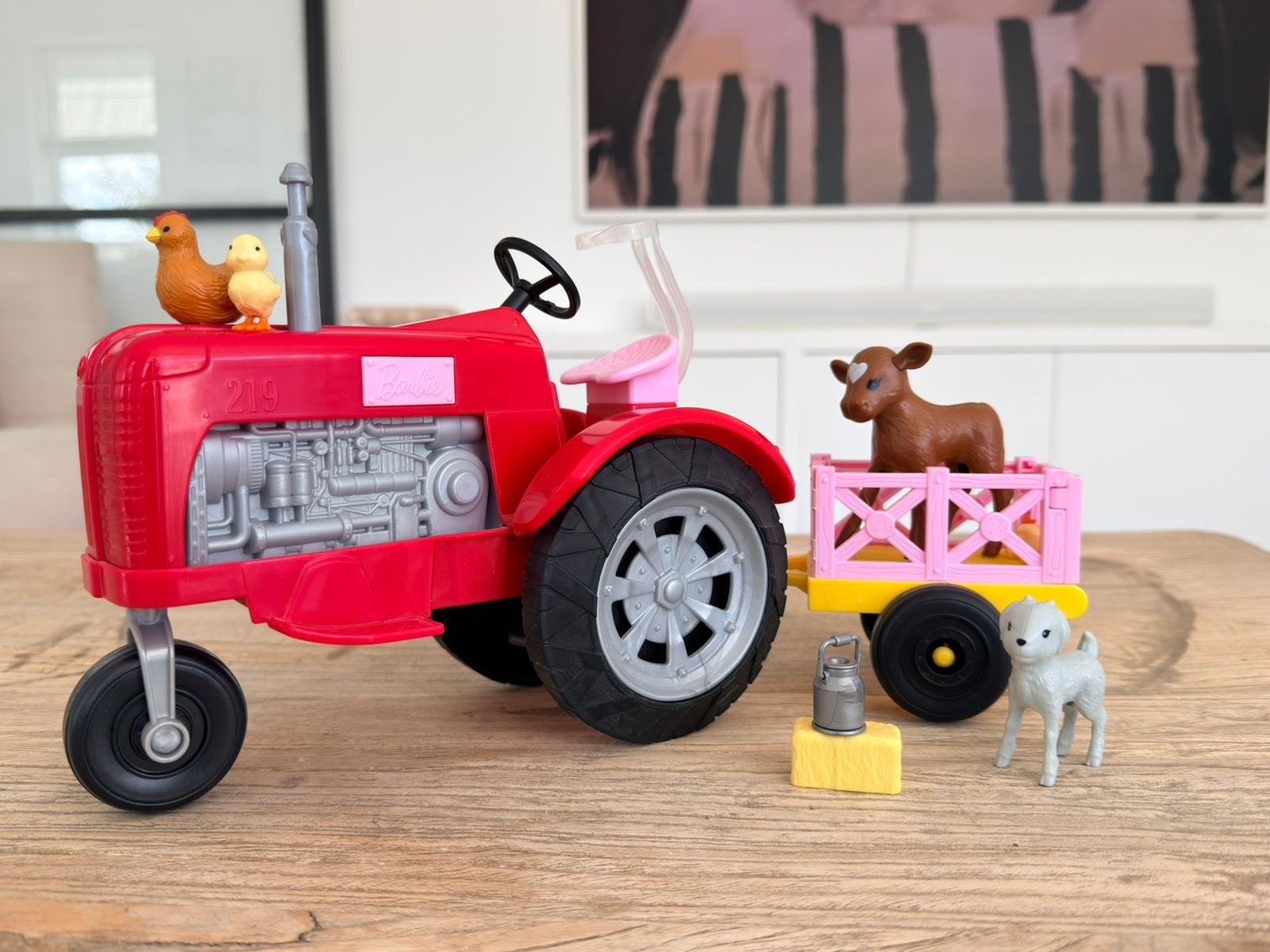Barbie traktor, Ophalen of Verzenden, Gebruikt, Barbie