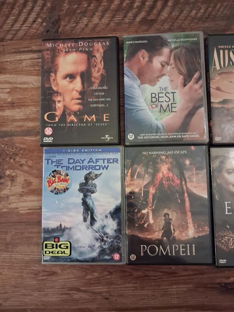 Diverse dvd's, Alle leeftijden, Ophalen of Verzenden, Gebruikt, Actie