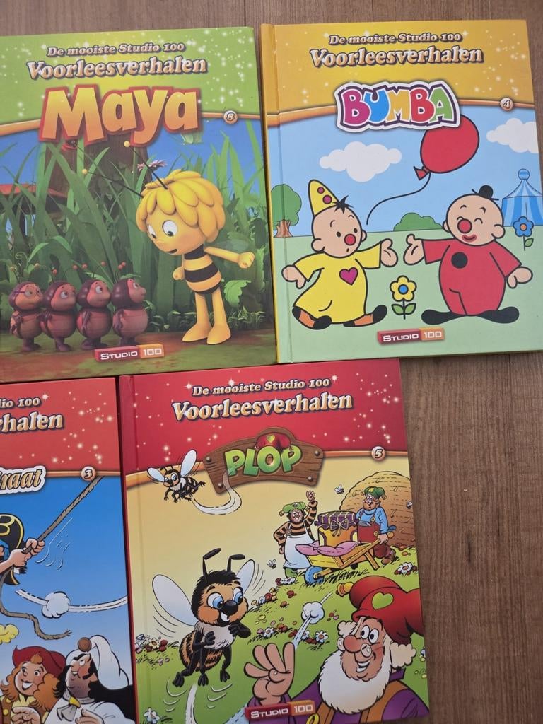 Studio 100 Voorleesverhalen: Plop, Piet Piraat, Bumba, Ophalen of Verzenden, Gelezen, Studio 100, Fictie algemeen