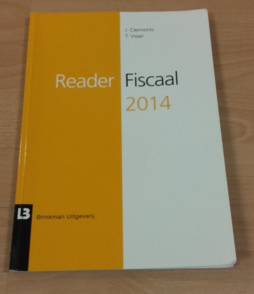 Reader fiscaal 2014, Ophalen, Zo goed als nieuw, Overige niveaus