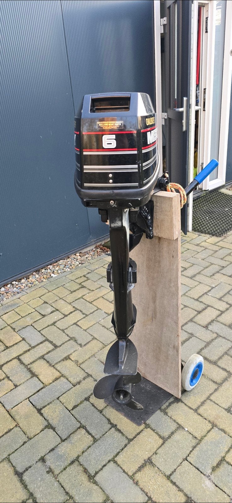 Mercury 2 takt langstaart buitenboordmotor, Watersport en Boten, Buiten- en Binnenboordmotoren, Ophalen, Gebruikt, 5 tot 10 pk