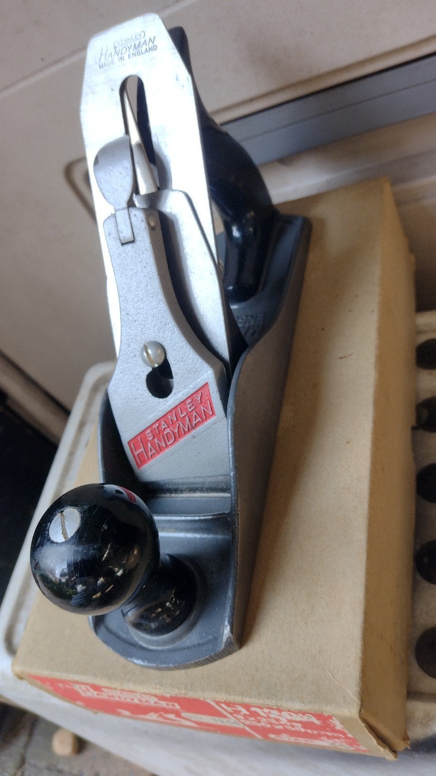 vintage Stanley schaaf Handyman H1204 bankschaaf zgan !, Ophalen of Verzenden