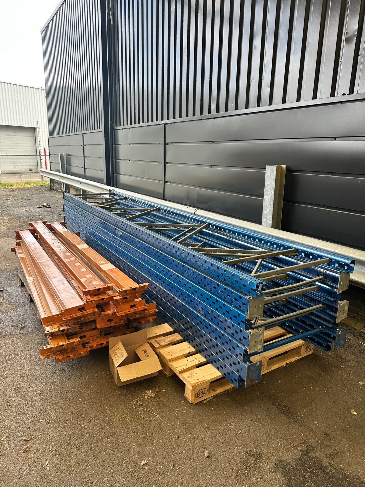 Nedcon palletstelling 4,80m hoog Gedemonteerd, Ophalen