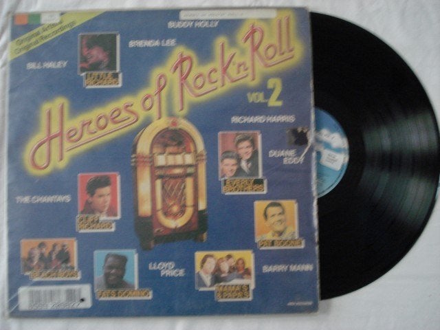 Heroes of Rock 'n' Roll vol. 2, LP, Gebruikt, Overige genres, Ophalen of Verzenden