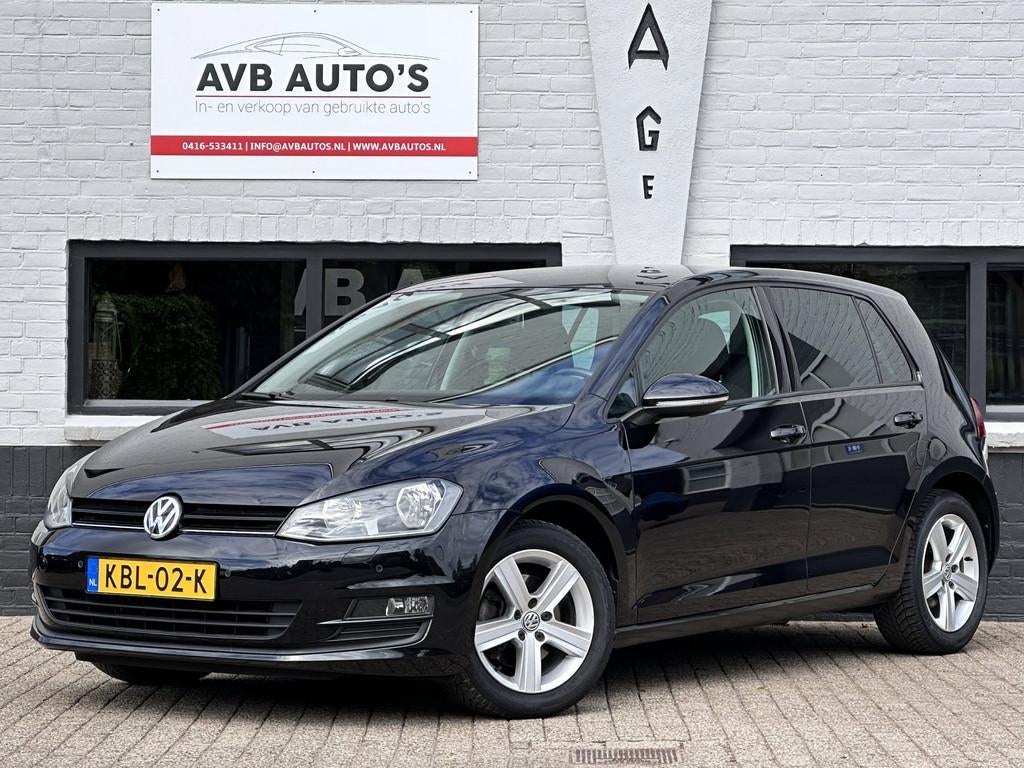 Volkswagen GOLF 1.2 TSI Comfortline Clima PDC 100% onderhoud, Auto's, Voorwielaandrijving, Euro 5, Gebruikt, Zwart